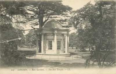 Londres — Jardins de Kew — O Templo do Sol — LL. n° 227