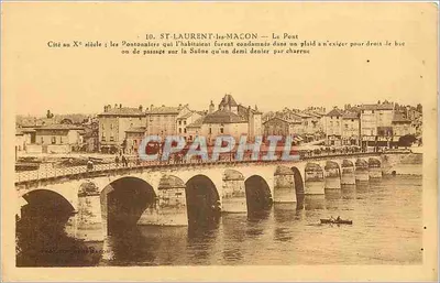 St-Laurent-lès-Macon — O Ponte — Editor: Paris, G. Bécon