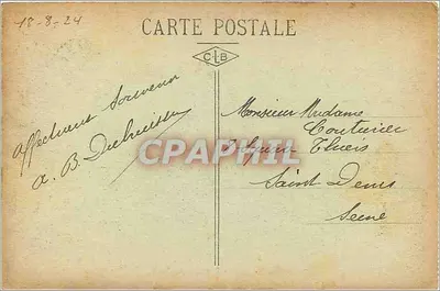 ÉPINAL (Vosges) — Chalet w zamku — wydawca Joerg — Rewers