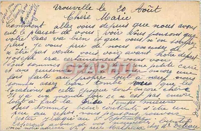 Trouville - Królowa plaż - Statek z Havru i ferryt — Rewers