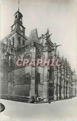 Gisors (Eure) — Igreja de São Gervásio e Protais (séculos XII a XVII) — Foto G. Et. L. Macon