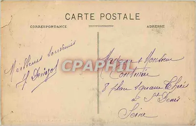 Ault (Somme) — Os Rochos — Fot. H. Milan, 9, Rue Quinquerue - Ault — Verso