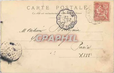 Lyon — Tour Métallique — Éditeur non identifié, n° 198 — Verso