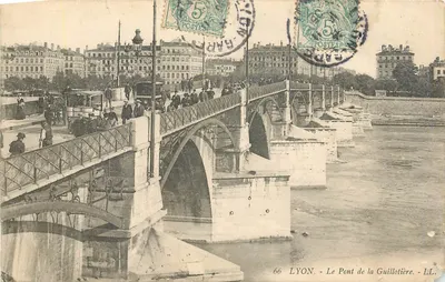 LYON - Le Pont de la Guillotière - LL.