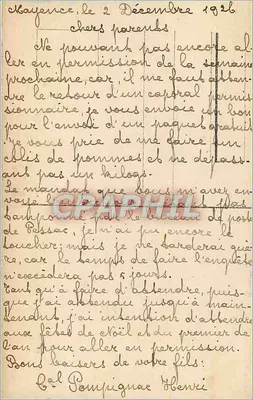 Mayence - Kaiserbrücke — Ponte do Imperador — editor não visível, n° de série 15 — Verso