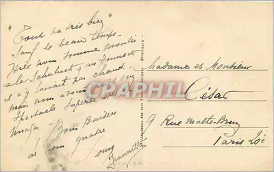O Hohneck (alt. 1366 m) — Altos da Vosgues — editor La Maréchalle — Verso