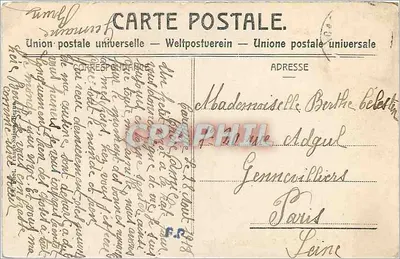 Genebra: No jardim botânico — B. & F. 946 — Verso