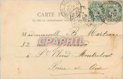 Il Tour de Marne — Il Ponte di Chennevières — B. Paris — Verso