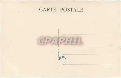 PLOUMANACH — Wejście do portu i zamok Costaërès, gdzie Sienkiewicz pisał "Quo Vadis" — A.W. nr 115 — Rewers