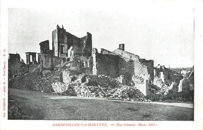 Gerbéviller-la-Martyre — Rue Carnot — Col. Pierron, Nancy, D. 29