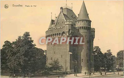 Bruxelas Porta de Hal — editor NLS, série não numerada