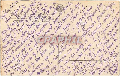 Verdun — Ogólny widok nad Mezą — Pomnik Zwycięstwa — wydawca nieznany — Rewers