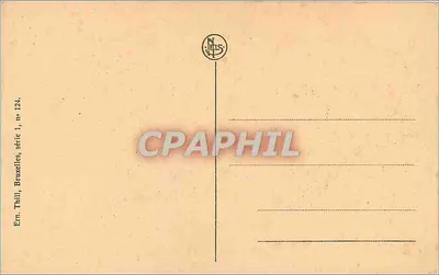 Bruxelles-Schaerbeek — Urząd Gminy — Wydawca Thill, nr 124 — Rewers