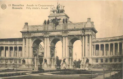 Bruxelas - Arcade do Cinquentenário — editor Gibert, n°19