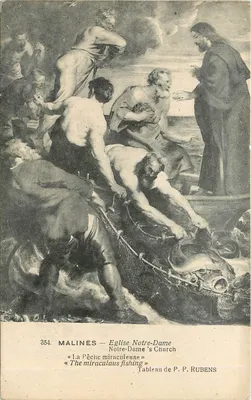 Malines — Igreja de Nossa Senhora — Quadro de P. P. Rubens