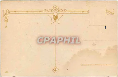 Widok na alpejskie wioski — zachód słońca — n°5031 — Rewers