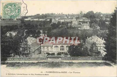 Plombières-les-Bains — Os Termas — G. Schwoikert, Galeries Réunies de l'Est