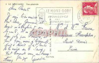 Mont-Dore — Algemene uitzicht — Réol-Photo — Achterkant