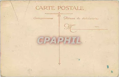 Bordeaux. Place d'Aquitaine — Arc de triomphe avec tramway et piétons — éditeur LVC — Verso