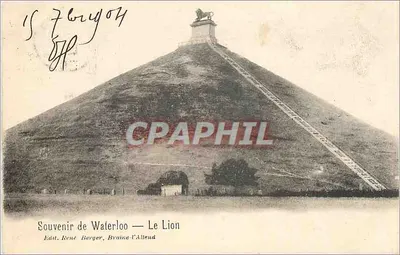 O Leão — Lembrete de Waterloo — Édit. René Berger, Braine-l'Alleud