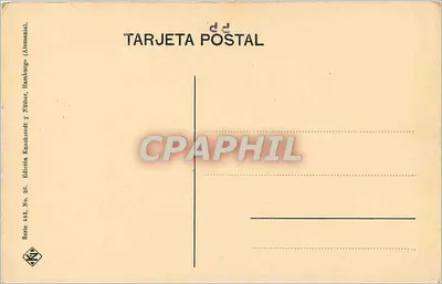 Pátio do Patio de los Arrayanes — Alhambra — Editor Nittner y Nittker, série 455, n° 36 — Verso
