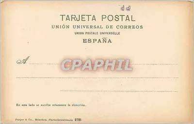 Orillas del Tajo — Toledo — Purger & Co., München, n° 2781 — Rewers