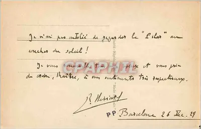 Zaragoza — El Pilar e o Puente de Piedra — editor desconhecido, n° 19 — Verso