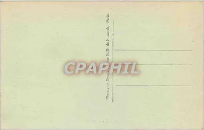 Bilhete postal antigo Blankenberghe As Escadarias — Verso