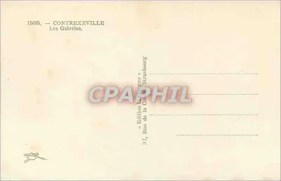 Contrexéville — Galerie — Wydawnictwo Côte de Strasbourg — Rewers