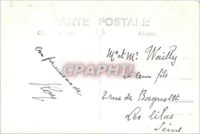 Ermenonville — L'Etang du Désert — Éditions J. Calais — Verso