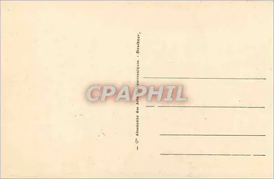 Calais — Urząd Miasta — wydawca Picon, nr 1 — Rewers
