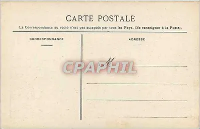 Gerbéviller-la-Martyre — Rue Carnot — zniszczenia marca 1915 — Col. Pierron, fot. M. Visé, Nancy — D. 29 — Rewers