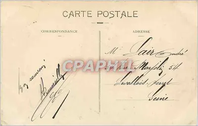 LYON — Quais et Marchés sur la Saône — E. C. A. — Verso