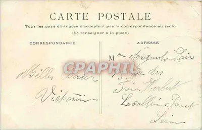 PARIS - Panthéon — widok budynku z kolumnadami i kopułą — wydawca nieznany — Rewers