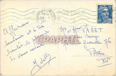 Saint-Girieux — widok z drogi Chambon-Sigignon do murów Loary — Rewers