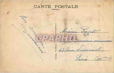 Ploumanach (C.-du N.) — Algemene uitzicht op de Haven — Uitgave Tres-Room — Achterkant