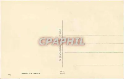 Róże i trawy — dekoracyjna kartka pocztowa — M.D. Paris, n° 3006 — Rewers