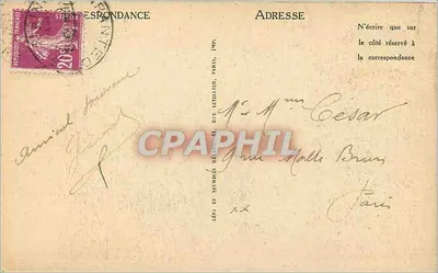 Pointe du Raz — Drzwi Piekielne — L.L. — Rewers