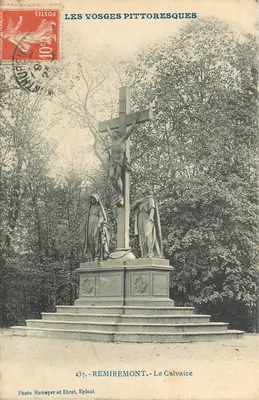 O Calvaire - Remiremont - As Vosges Pittorescas — Foto Homéyer et Ehret, Epinal, n°237