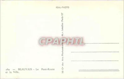 Beauvais — Most drogowy i miasto — Cap — Rewers