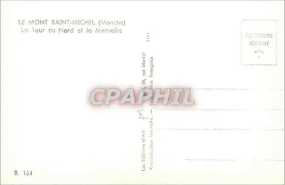 Il Monte San Michel (Manche) — La Torre del Nord e la Merveille — Edizioni Vénitiable — Verso