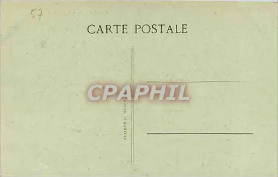 Metz — Fontein - Esplanade — Uitgever L. Weiller, n°57 — Achterkant