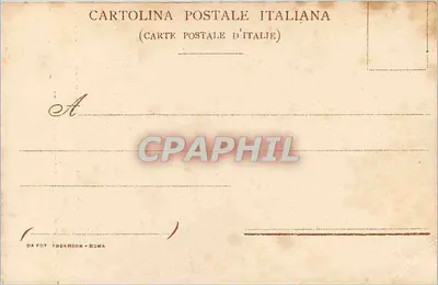 Basílica de São Paulo — Claustro — Cartolina Postale Italiana — Verso
