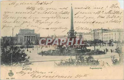 Augustusplatz — Leipzig — editor G. Friedrich, n° 246