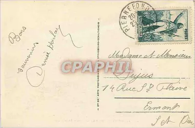 PierreFonds - Zamek - Front fasady — LL 44 — CH DE L'ARTS PHOTOGRAPHIQUE — Rewers