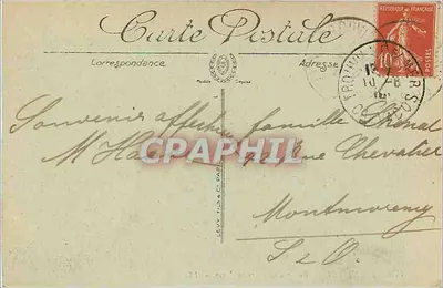 TROUVILLE — Vista geral em direção às docas — LL. — n° 176 — Verso