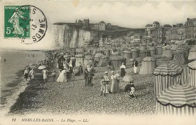 MERS-LES-BAINS — A Praia — LL. — Editor LL. n°12