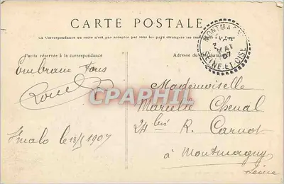 Saint-Malo — O Leque e o Castelo — G.F. n°4372 — Verso