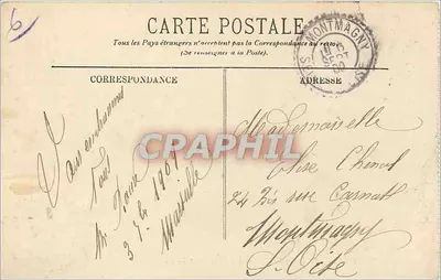 Marseille — De Iletten Endoume en het Kasteel van If — LL. n°120 — Achterkant