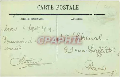 Mers-les-Bains. — A Praia e a Digue. — LL. — Verso
